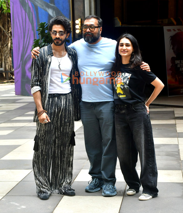 Photos: Aaishvary Thackeray, Anurag Kashyap and Vedika Pinto snapped promoting Nishaanchi