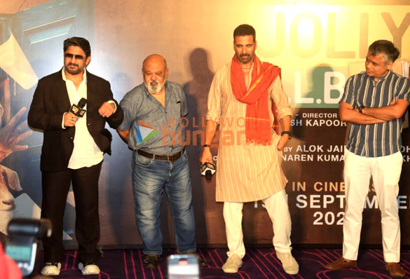 photos akshay kumar arshad warsi saurabh shukla and others grace the trailer launch of jolly llb 3 2