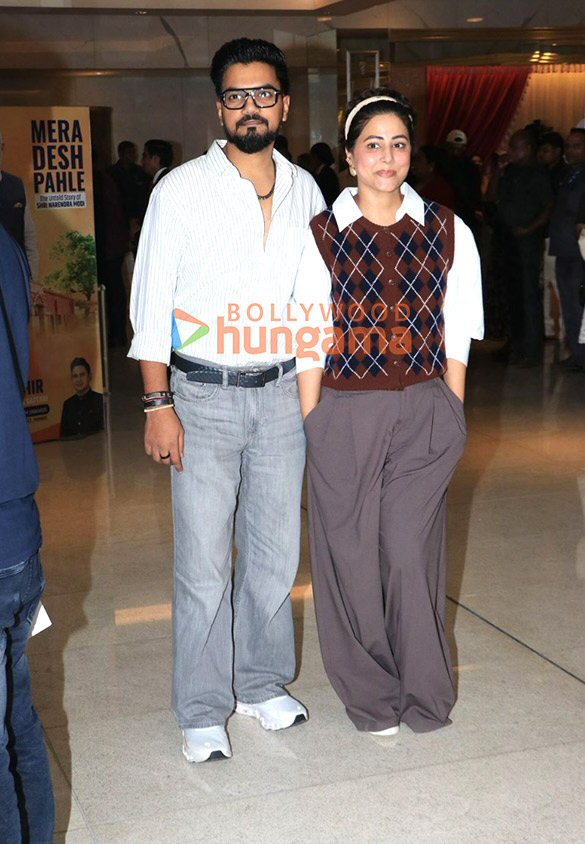 photos akshay kumar tiger shroff arjun kapoor and others grace the screening of the grand musical saga mera desh pahle 9