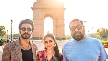 Photos: Anurag Kashyap, Aaishvary Thackeray and Vedika Pinto snapped promoting Nishaanchi at Delhi’s iconic landmarks