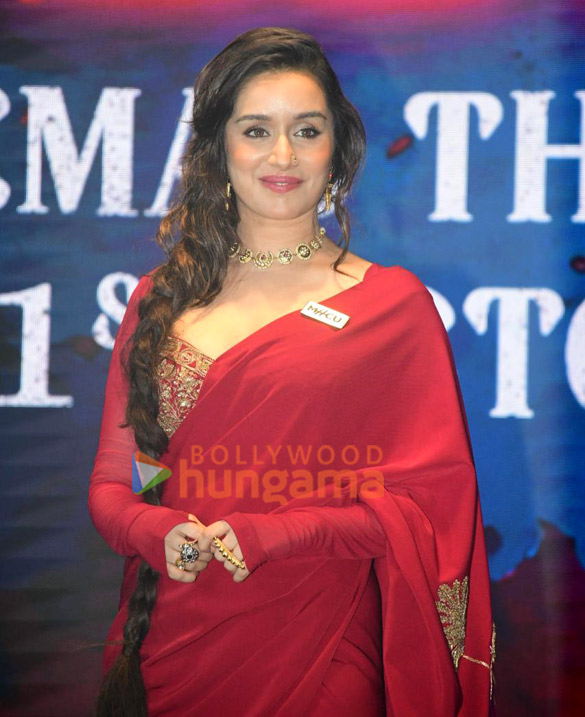 photos ayushmann khurrana shraddha kapoor dinesh vijan amar kaushik niren bhatt and others grace the trailer launch of thamma 3