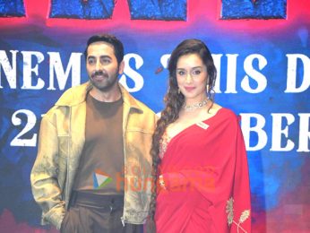 Photos: Ayushmann Khurrana, Shraddha Kapoor, Dinesh Vijan, Amar Kaushik, Niren Bhatt and others grace the trailer launch of Thamma Photos: Ayushmann Khurrana, Shraddha Kapoor, Dinesh Vijan, Amar Kaushik, Niren Bhatt and others grace the trailer launch of Thamma