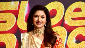 Photos: Bhagyashree and Shilpa Shetty snapped on sets of Super Dancer 5