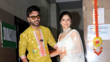 Photos: Celebs grace Ankita Lokhande and Vicky Jain’s Gauri Ganpati celebrations