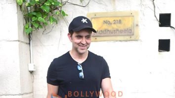 Photos: Hrithik Roshan spotted outside dental clinic in Bandra