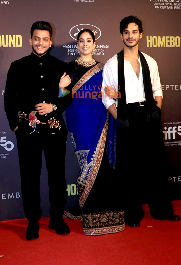 Photos: Ishaan Khatter, Janhvi Kapoor, Vishal Jethwa and others grace the special screening of Homebound