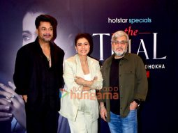 Photos: Kajol, Jisshu Sengupta and Umesh Bist snapped at the promotions of The Trial – season 2