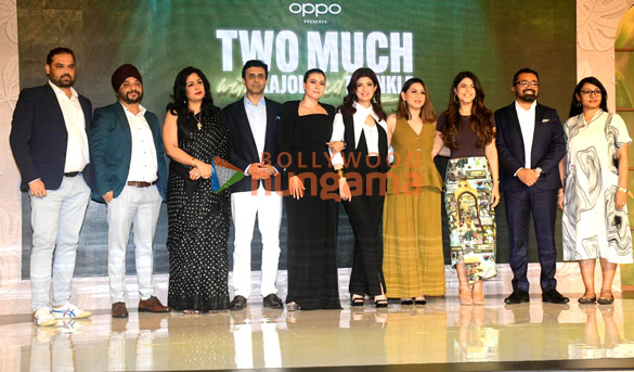 photos kajol and twinkle khanna snapped at two much with kajol and twinkle trailer launch 1 3