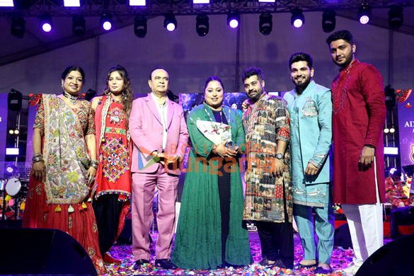 photos keerthi sagathia nyraa banerjee shiv thakare mla aslam shaikh and others snapped at divya raas 2025 navratri celebrations in inorbit mall malad 1