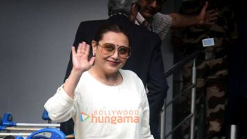 Photos: Rani Mukerji, Karan Johar and Apoorva Mehta snapped at Kalina airport