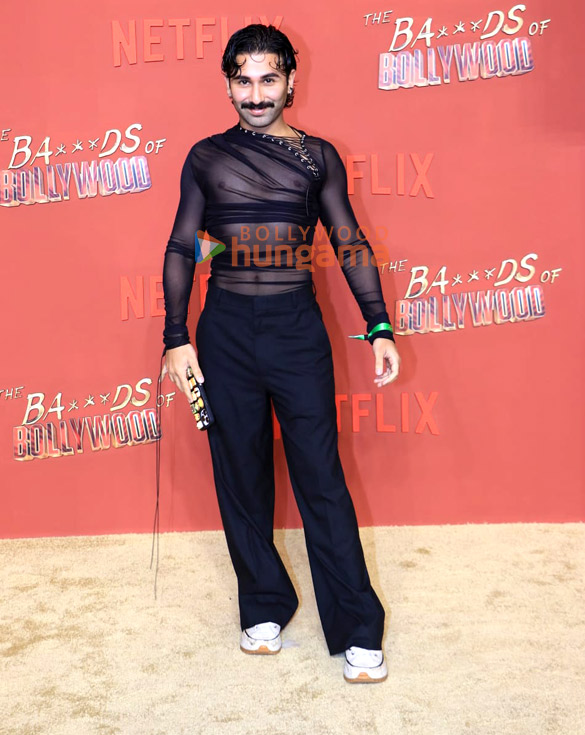 photos sahher bambba shashank khaitan and others grace the premiere of the bads of bollywood 1003 7