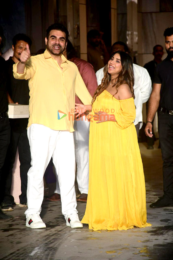 photos salman khan ridhima pandit iulia vantur gauahar khan and others grace arbaaz khans wife sshura khans baby shower ceremony in bandra 3
