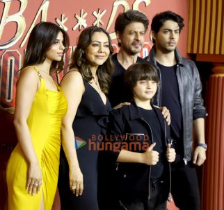 Photos: Shah Rukh Khan, Kajol, Aryan Khan, Ajay Devgn, Sahher Bambba, Shashank Khaitan and others grace the premiere of The Ba***ds Of Bollywood
