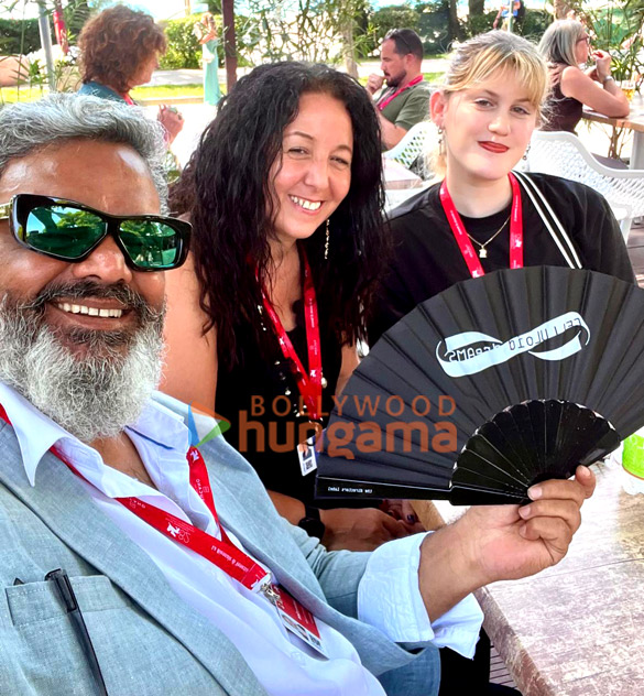 photos sharib khan ranjan singh anuparna roy alberta barbara festival head venice anurag kashyap and vikas kumar snapped at the world premiere of songs of forgotten trees at the 82nd venice 3