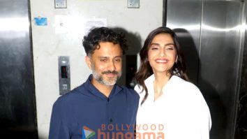 Photos: Sonam Kapoor Ahuja and Anand Ahuja snapped in Bandra