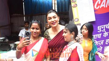 Photos: Sushmita Sen, Bipasha Basu and Karan Singh Grover snapped at a Durga Puja Pandal