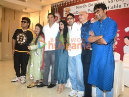 Photos: Tanishaa Mukerji, Ayan Mukerji and others snapped at North Bombay Sarbojanin Durga Puja 2025 press meet