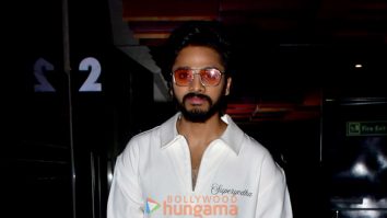 Photos: Teja Sajja visits theatre to promote his film Mirai