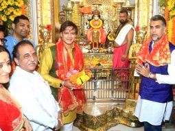 Photos: Vivek Oberoi snapped at Mumba Devi Temple