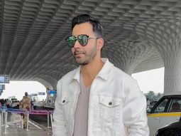 VD’s handsome look at the airport