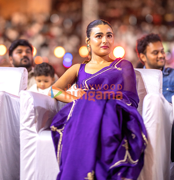shalini pandey at the audio launch of the film idli kadai 4