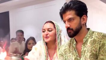 Sonakshi & Zaheer’s ganpati puja