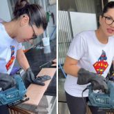 Sunny Leone shares video of woodwork session with kids, Daniel Weber calls it “the best”