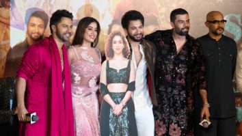 Sunny Sanskari Ki Tulsi Kumari trailer launch: Sanya Malhotra’s cut-out makes a DRAMATIC appearance; Varun Dhawan explains why Karan Johar was absent, “He’ll not attend film launches henceforth because…”