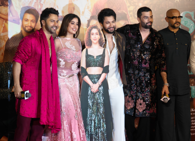 Sunny Sanskari Ki Tulsi Kumari trailer launch: Sanya Malhotra’s cut-out makes a DRAMATIC appearance; Varun Dhawan explains why Karan Johar was absent, “He’ll not attend film launches henceforth because…” 