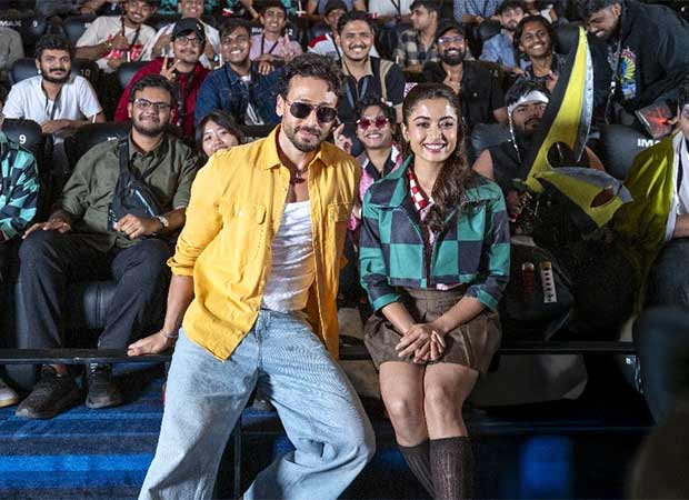 Rashmika Mandanna and Tiger Shroff join over 250 fans at Demon Slayer: Kimetsu No Yaiba Infinity Castle screening in Mumbai