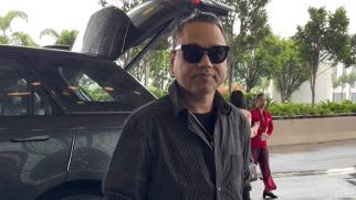 Kailash Kher in a stylish look papped at the airport