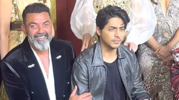 Bobby Deol brings out rare smile from Aryan Khan at The Ba***ds of Bollywood premiere