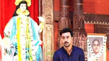 Ranbir Kapoor offers prayers at Durga Puja Pandal, shares festive moments with Ayan Mukerji