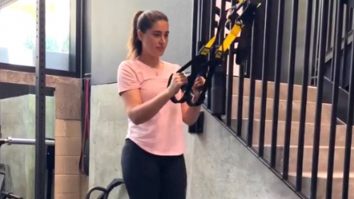 Work out mode on! Nargis Fakhri