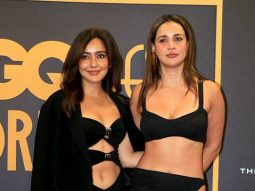 Sharma sisters slaying in black
