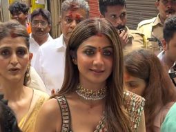 Shilpa Shetty all glammed up for Bappa Darshan