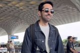 Ayushmann Khurrana’s denim airport look