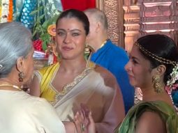Jaya Bachchan & Kajol for Durga Puja