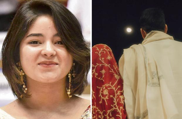Zaira Wasim ties the knot in an intimate wedding ceremony; see pics