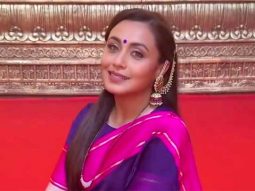 When elegance meet devotion! Rani Mukerji for Durga puja