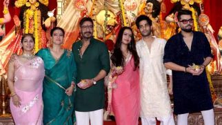 Ajay Devgn, Kajol, Nysa Devgan, Karan Johar and others snapped at 79th North Bombay Sarbojanin Durga Puja