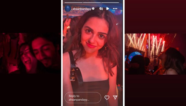 Ahaan Panday posts heartfelt birthday wish for Aneet Padda; duo’s Coldplay concert moments go viral as fans root for them