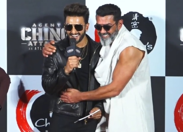Agent Ching Attacks ad launch: Ranveer Singh hails “hot and spicy” Bobby Deol and his attire: “Hum sudhar gaye, Bobby sir bigad gaye”; remarks, “It’s undoubtedly the Lord Bobby RENAISSANCE Era and I am all here for it!” Agent Ching Attacks ad launch: Ranveer Singh hails “hot and spicy” Bobby Deol and his attire: “Hum sudhar gaye, Bobby sir bigad gaye”; remarks, “It’s undoubtedly the Lord Bobby RENAISSANCE Era and I am all here for it!”
