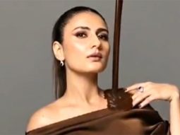 Dark chocolate energy! Fatima Sana Shaikh