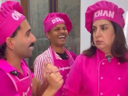Farah Khan & Orry in the kitchen