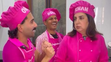 Farah Khan & Orry in the kitchen