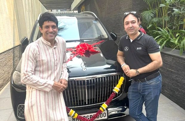 Farhan Akhtar gifts himself a customized Mercedes Maybach GLS 600 for Diwali worth Rs. 3.50 cr