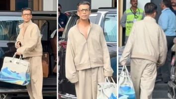 Karan Johar carries ultra-rare Hermès Birkin Endless Road, priced at Rs 30 lakhs