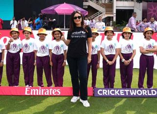 Kareena Kapoor Khan leads Trophy Walkout at ICC Women’s World Cup Semi-Final, promotes UNICEF’s ‘Promise to Children’ campaign