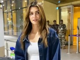 Landing looks & flights! Kriti Sanon